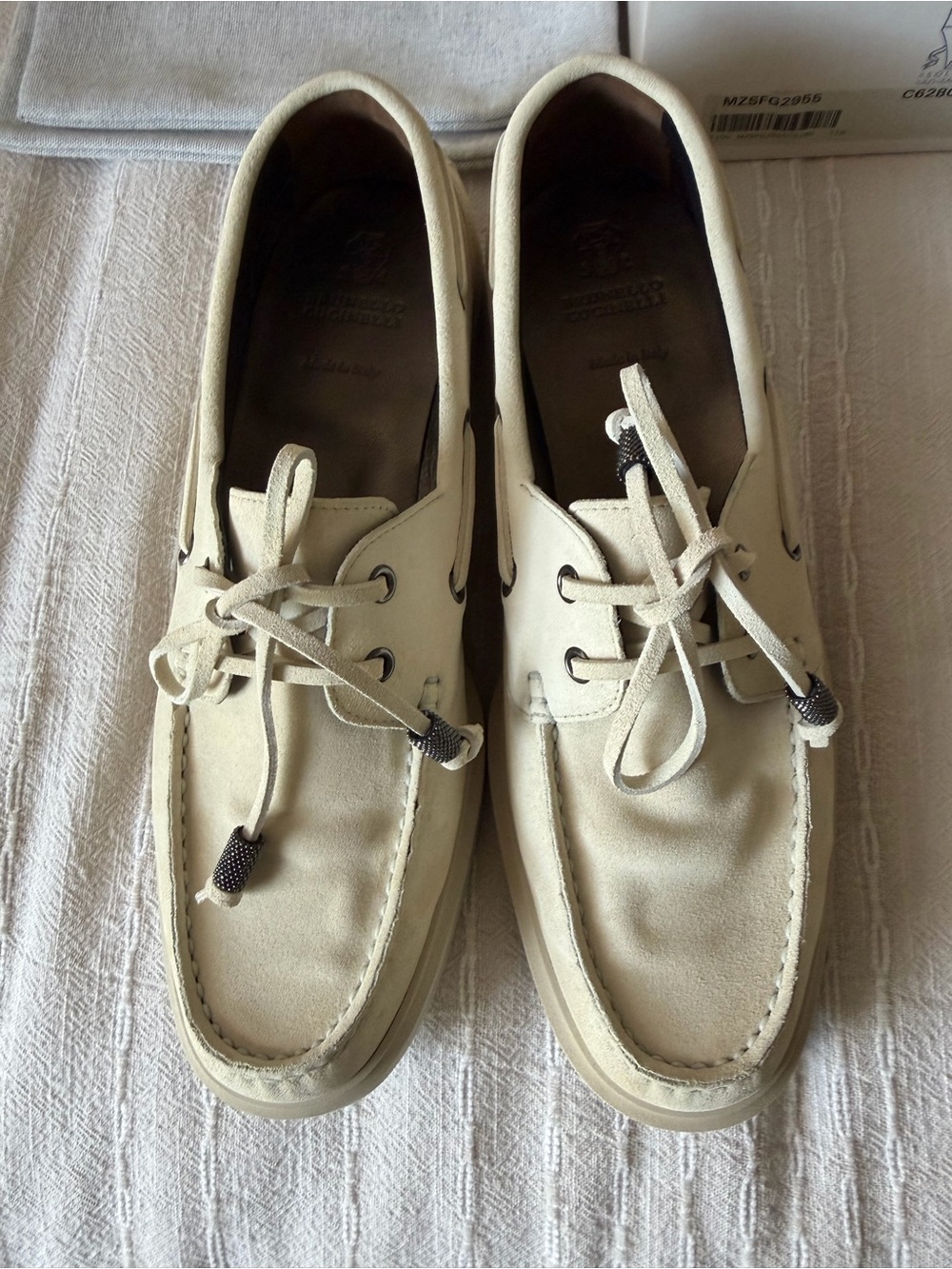 Brunello Cucinelli
Classic Suede Boat Loafers
Very good condition